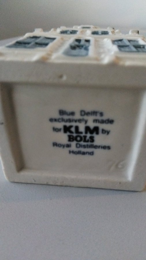 KLM Airlines Delft House Bols Blue #76 - tom