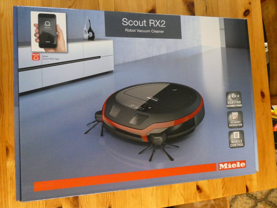 Miele robotdammsugare helt ny i kartong! Miele Scout RX2