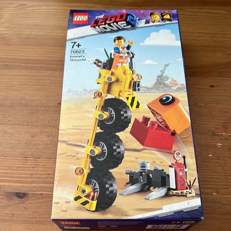 LEGO The Lego Movie 2 70823 Emmets Tricykel