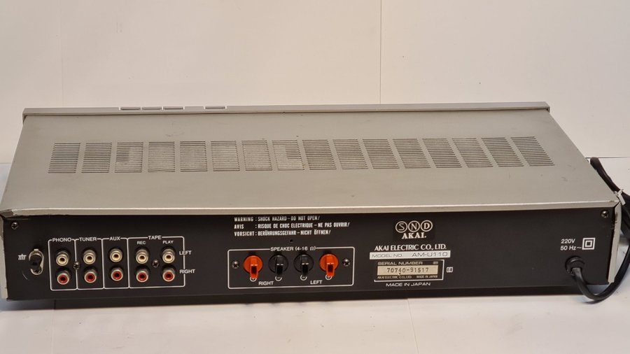 Akai AM-U110 Stereo Integrerad Förstärkare