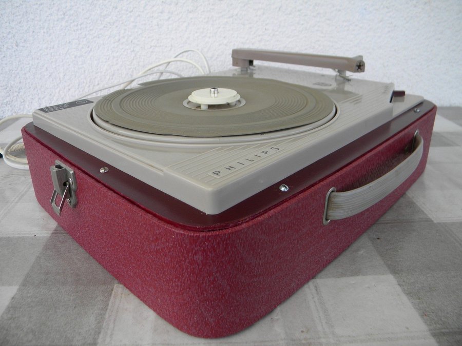 Skivspelare - Philips - 1961 - AG2356 - Vinylspelare - Repobjekt