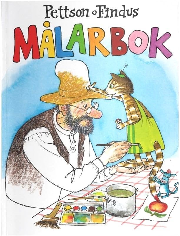 Pettson o Findus Målarbok