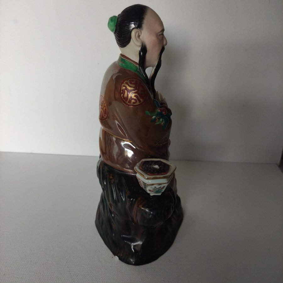 Vintage-Porslin-Figuren-Kina-Jingdezhen?