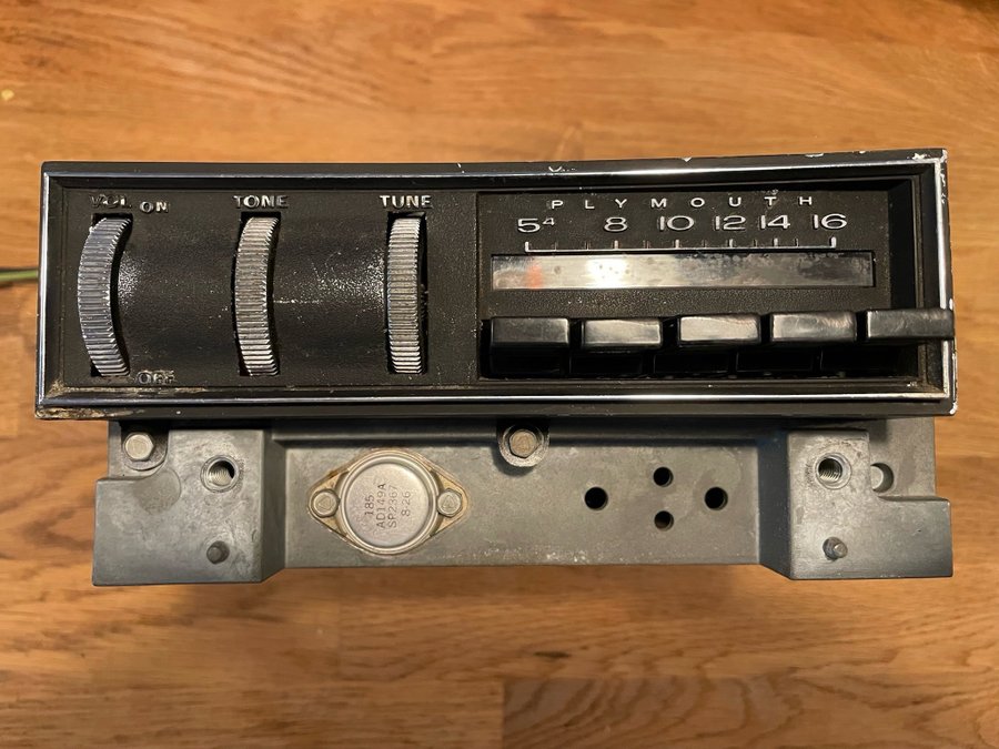 Chrysler Philips Mark 2 Bilradio