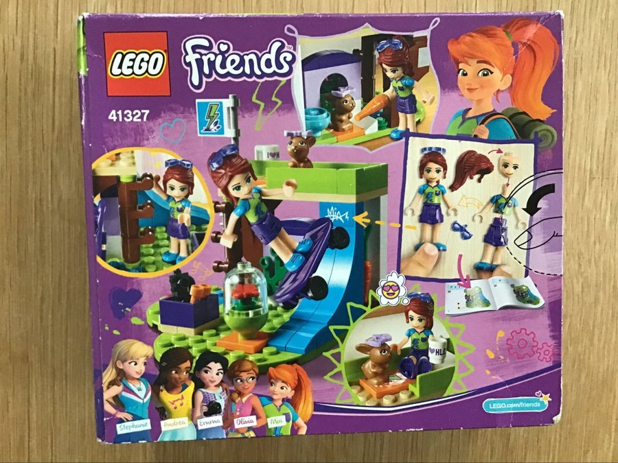 Lego Friends nytt Lego Mias sovrum 41327