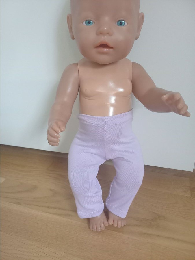 Dockkläder. Top ,  strumpbyxor pannband..modell baby born 43 cm