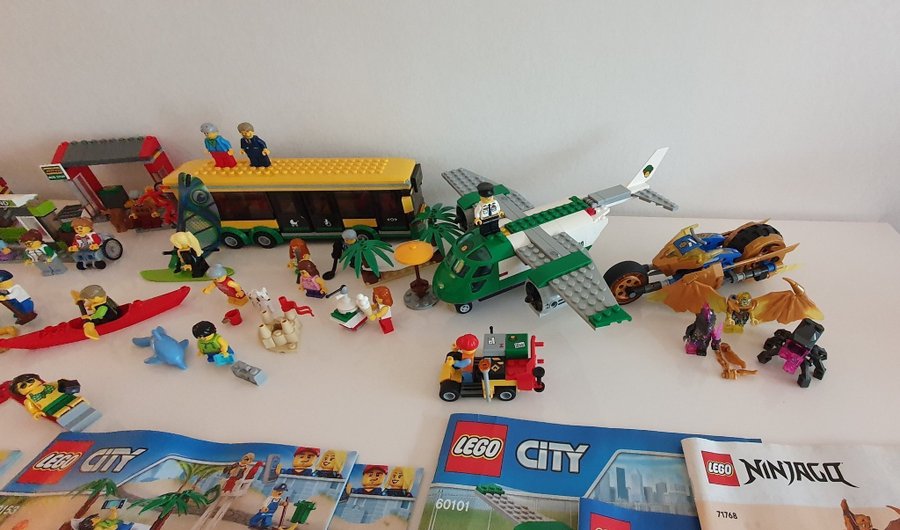 6 olika Lego City sets