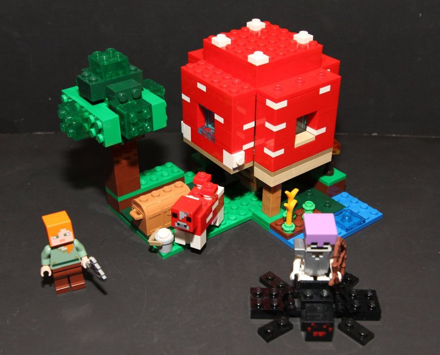 LEGO Minecraft 21179 - The Mushroom House