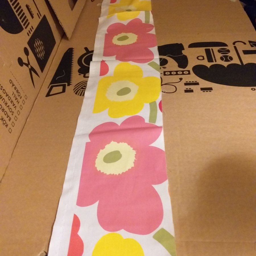 REA Marimekko tyg stor blomma