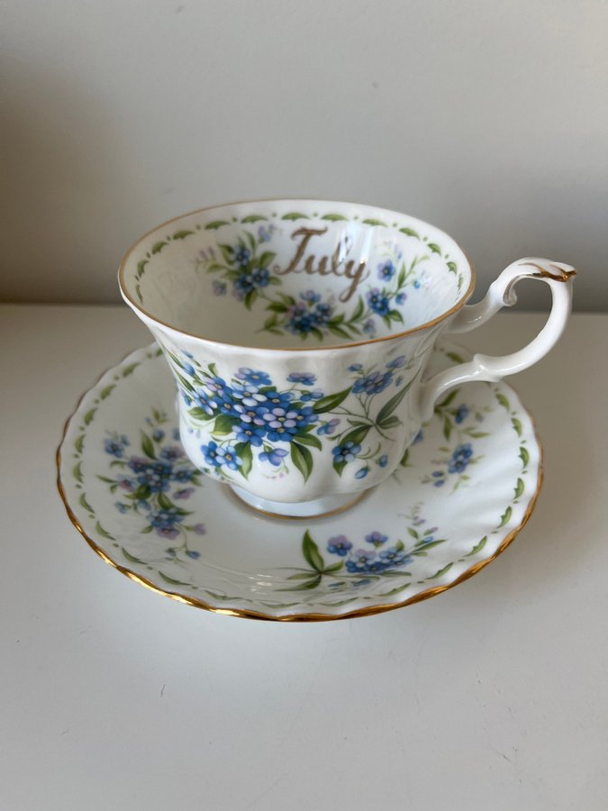 Royal Albert July månadsservis Kaffekopp