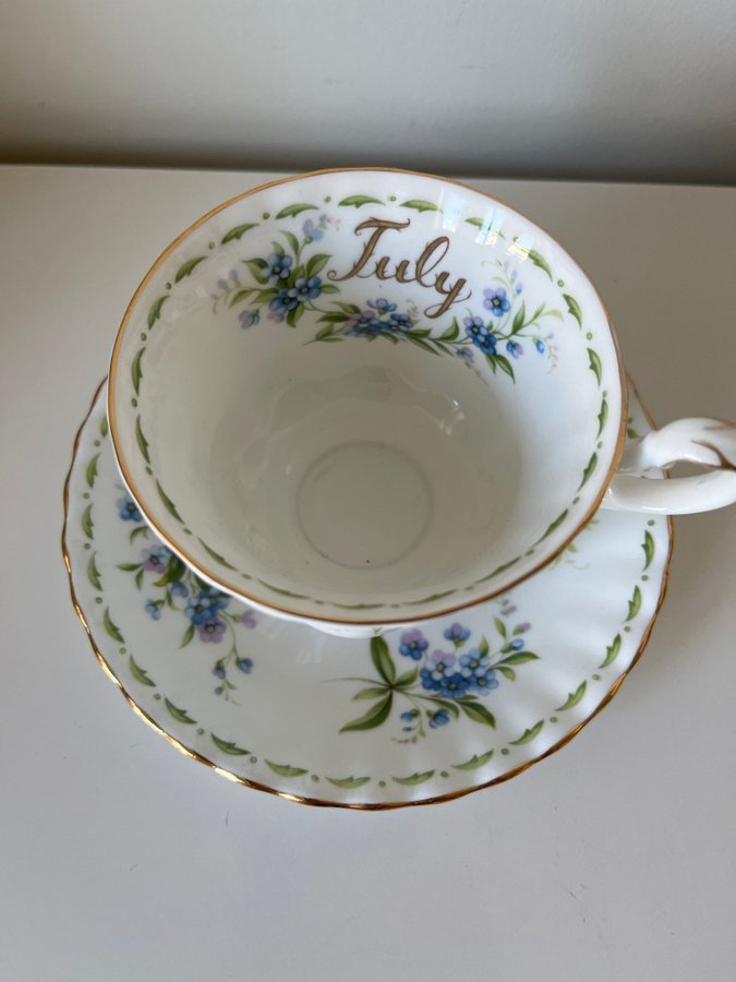 Royal Albert July månadsservis Kaffekopp