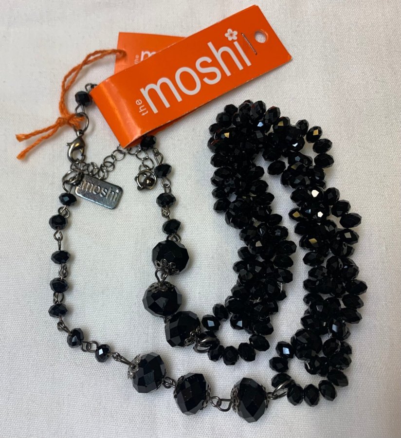 Fasettslipat halsband the moshi