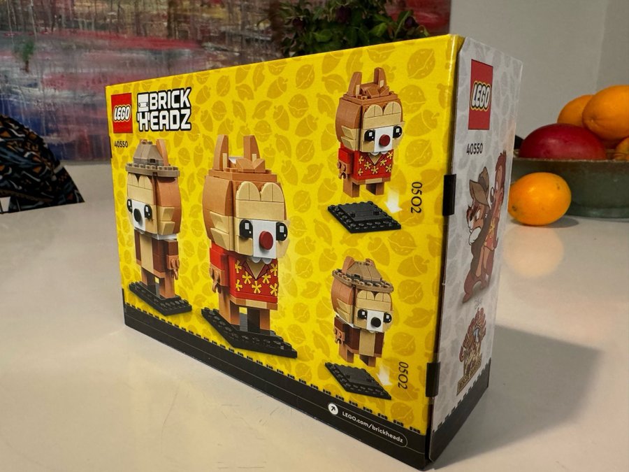 LEGO BrickHeadz Chip  Dale Piff  Puff 40550