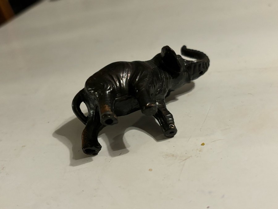 Elefant, metall, vintage, 30 kr