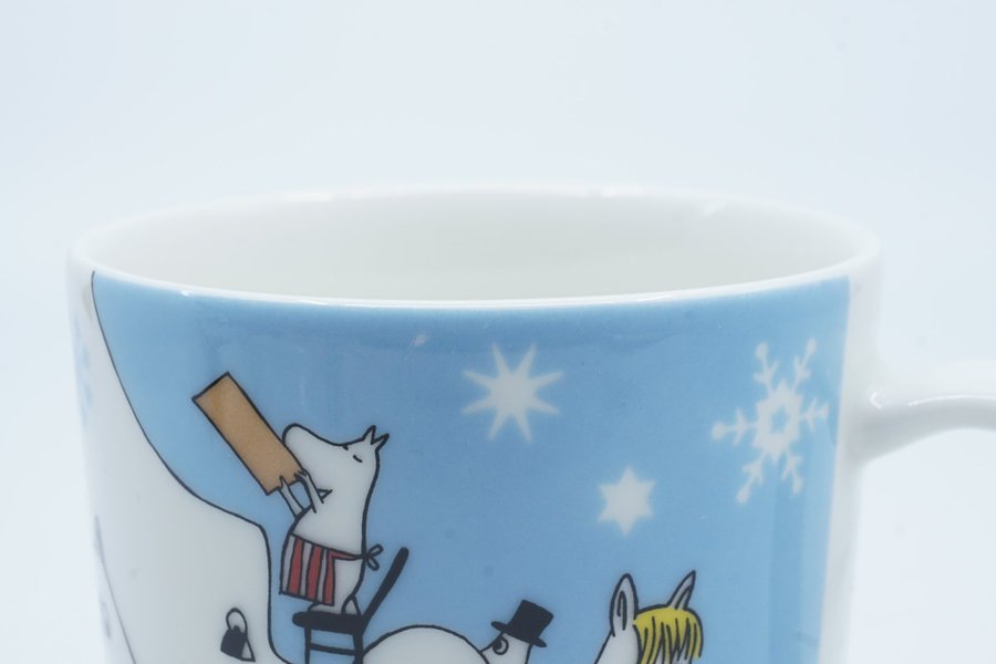 Muminmugg Snölekar / Moomin Mug Winter Games