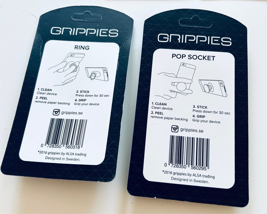 Grippies PopSocket  Ring