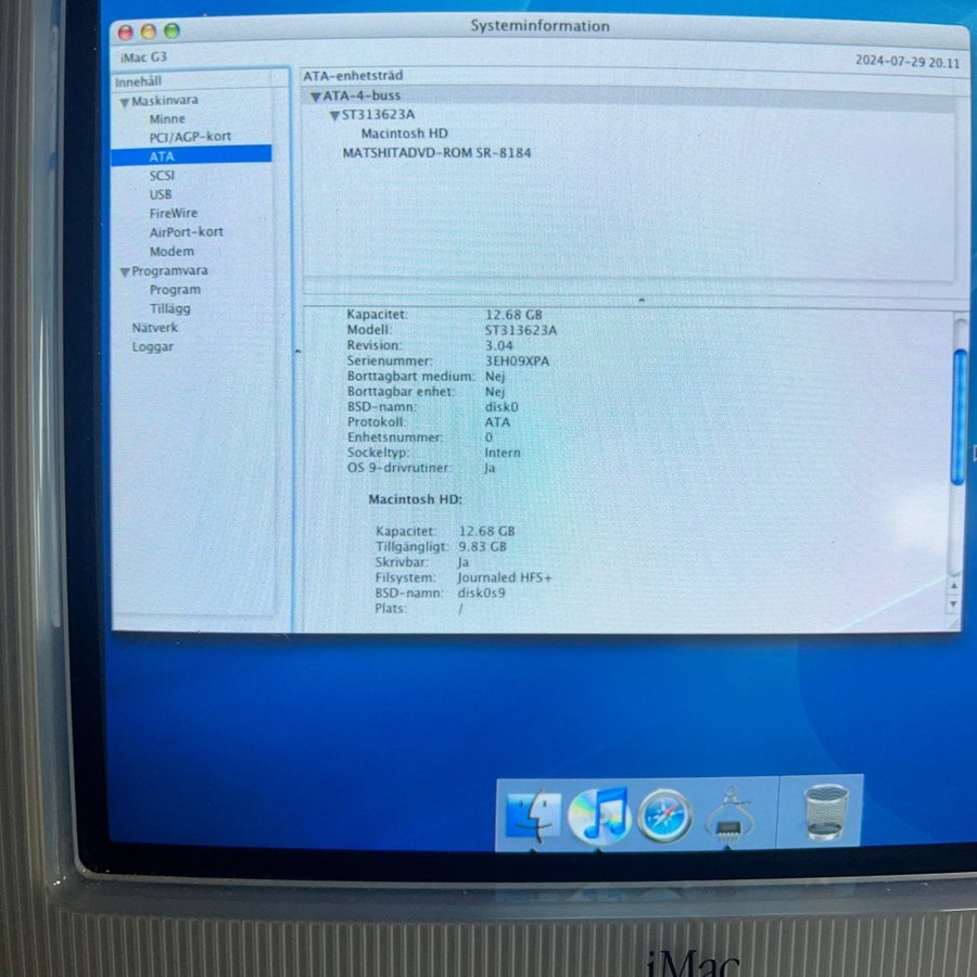 Apple iMac G3 Indigo