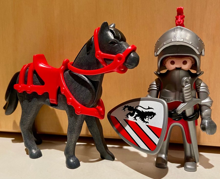 Playmobil Riddare med häst