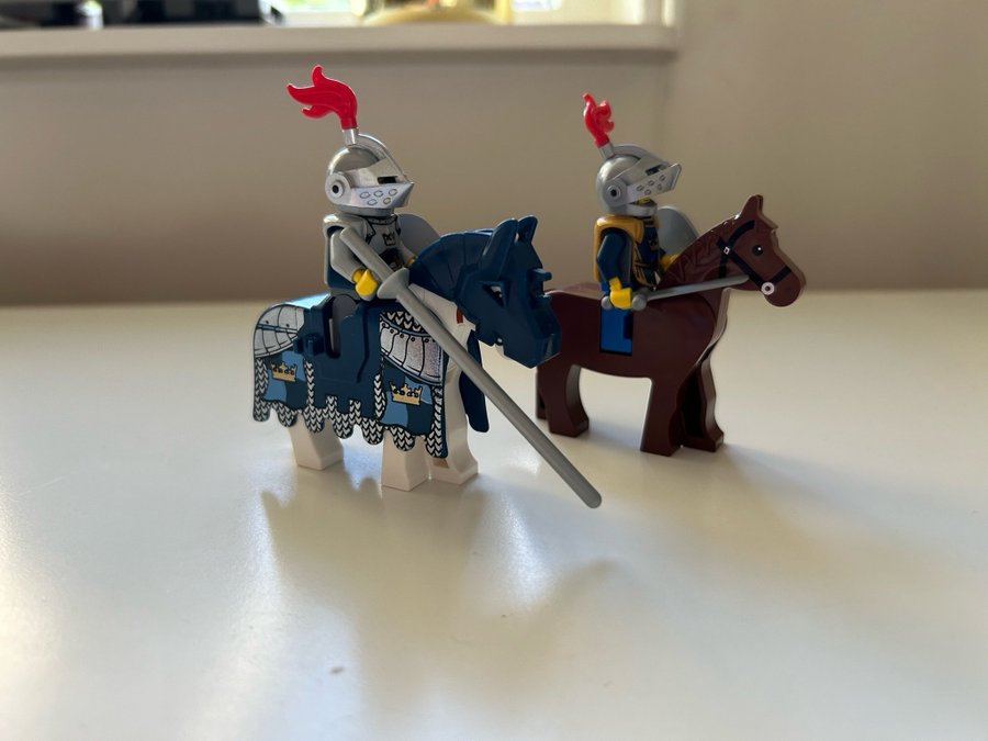 Lego riddare med häst