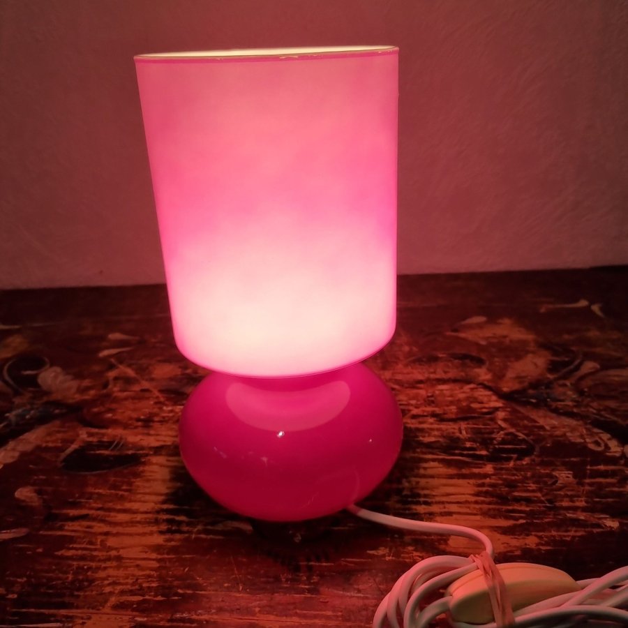 IKEA Lykta bordslampa rosa