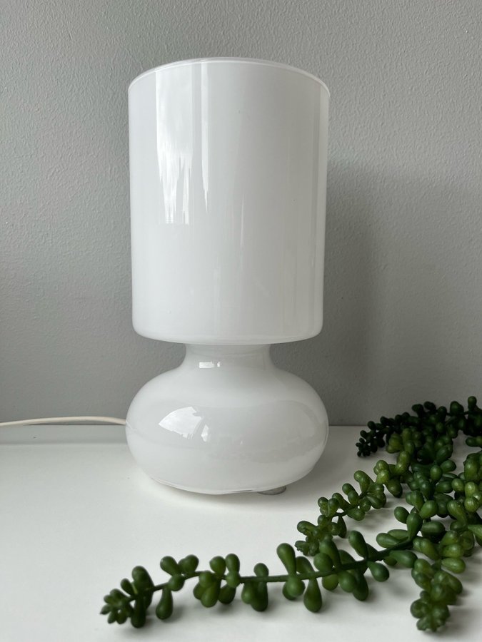 Lampa Lyktan Ikea Retro Bordslampa Fönsterlampa Glaslampa