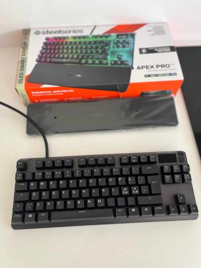 SteelSeries Apex Pro TKL Nordisk Layout