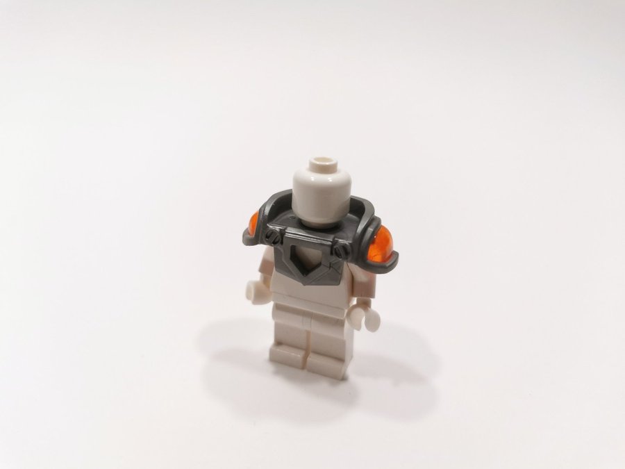 Lego - tillbehör - nexo - armor - part 24097pb01 - flat silver