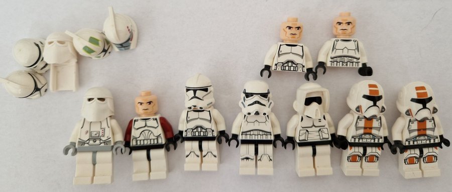 MASSIVE LEGO STARWARS LOT (RARE MINIFIGURES)