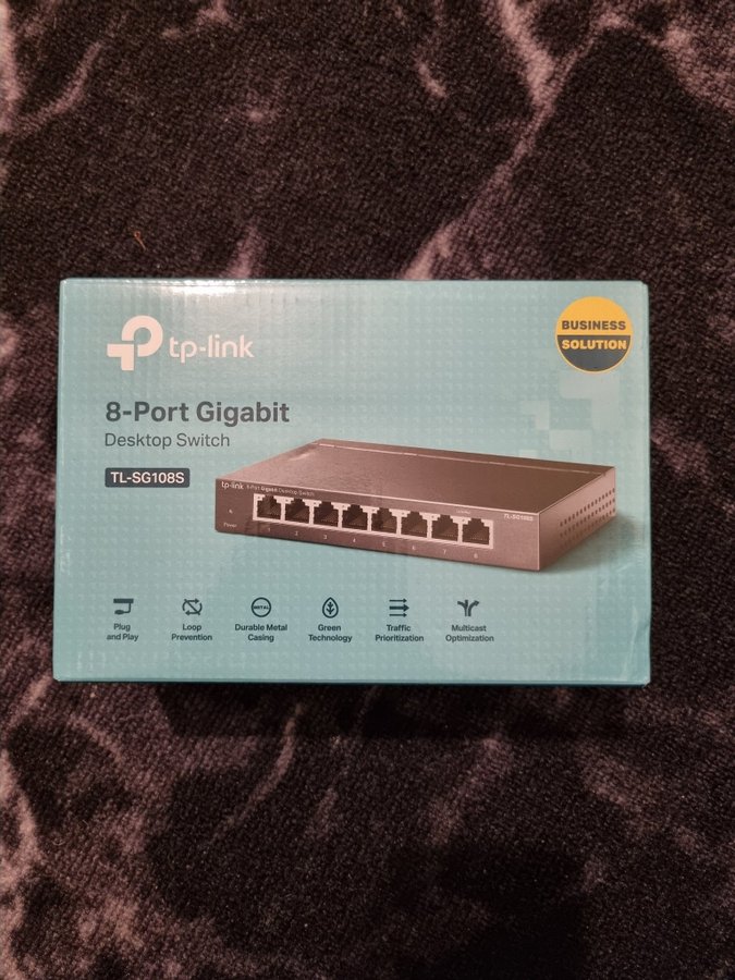 TP-Link 8-Port Gigabit Desktop Switch TL-SG108S