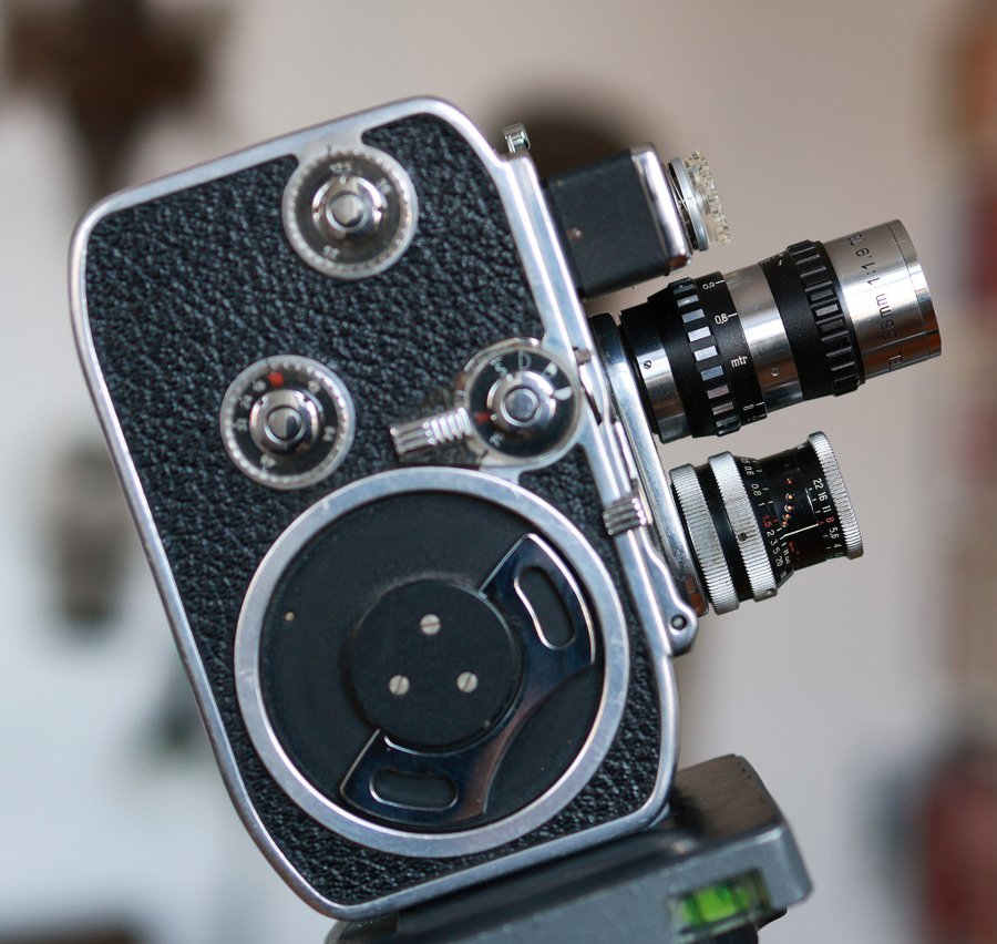 Bolex Paillard 16mm filmkamera