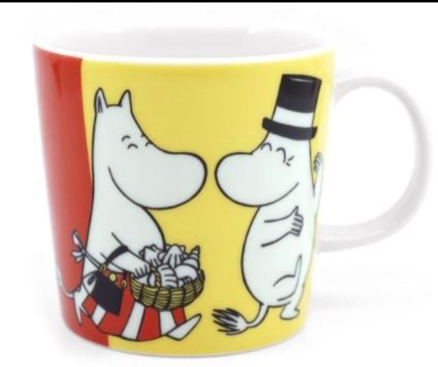 Porcelæn Kop Arabia Finland Moomin