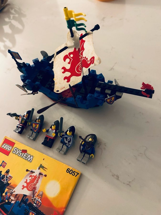 LEGO 6057 sea serpent castle Knights riddare