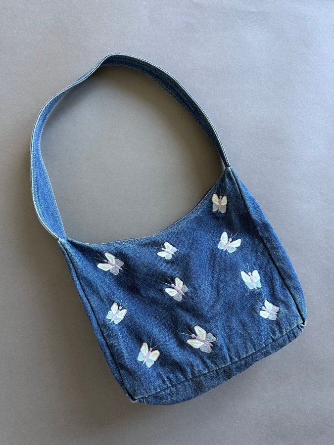 Butterfly Denim Bag Vintage Sphere Unik