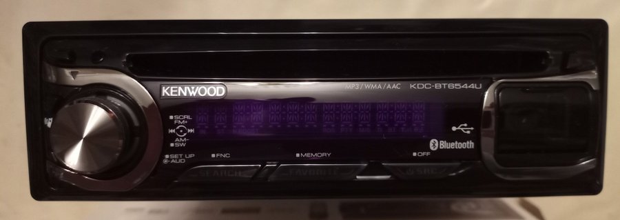 Kenwood KDC-BT6544 - Helt ny