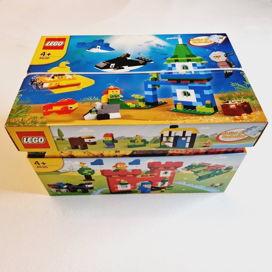 LEGO 4630 - Creator - Build and Play Box - Oöppnad