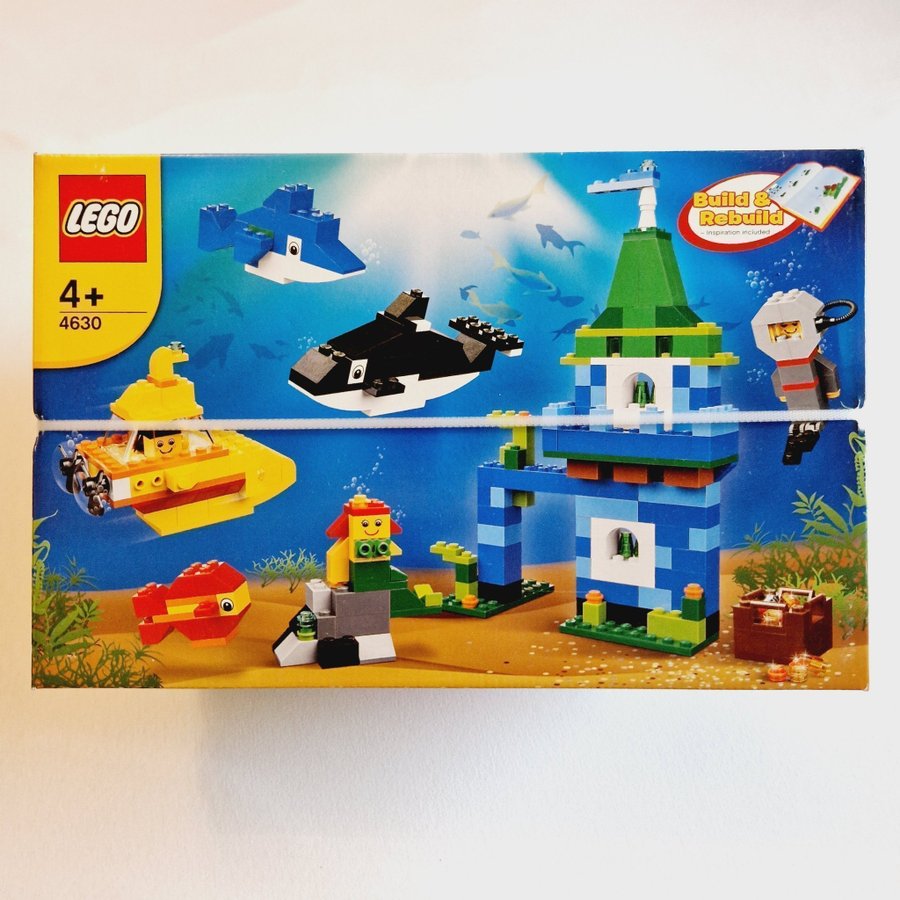 LEGO 4630 - Creator - Build and Play Box - Oöppnad