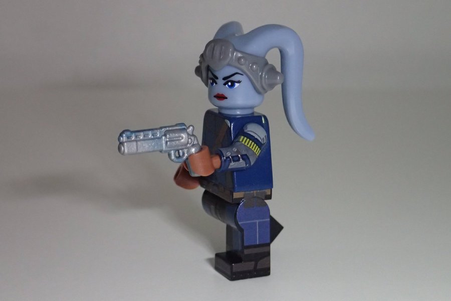 Custom LEGO Star Wars minifigur - Female Twi'lek Mercenary