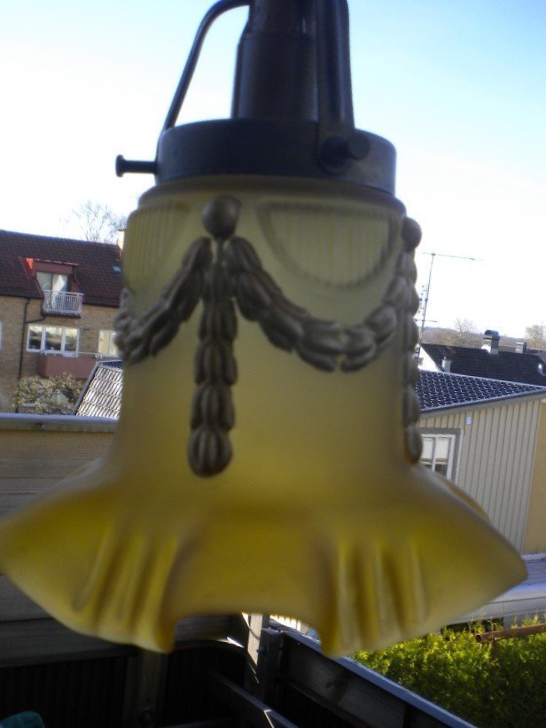 FÖNSTERLAMPA GUSTAVIANSK STIL