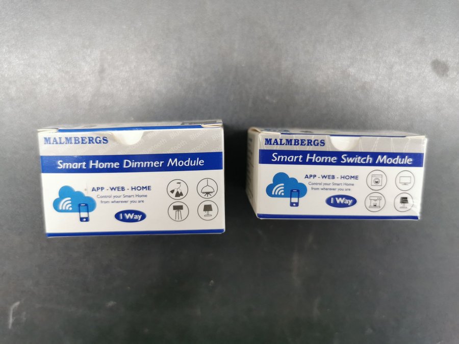 Malmbergs Smart Home Dimmer och switch