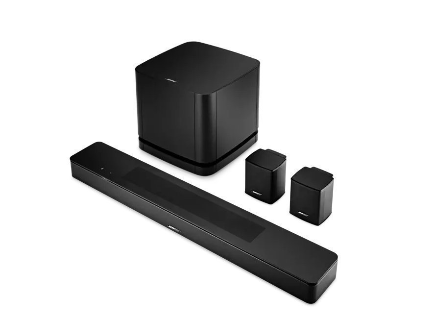 Bose Soundbar 500 med trådlös Bas och Surround högtalare