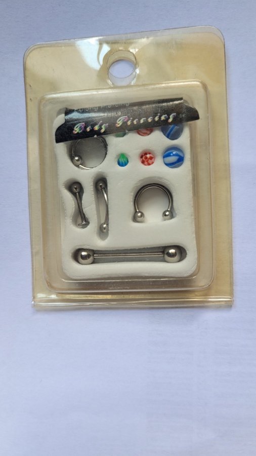 Body Piercing set