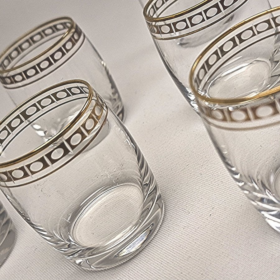 6 st Gullaskruf spritglas Snapsglas