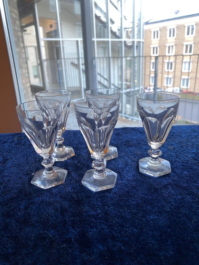 5 Boda "Turin" snapsglas - Fritz Kallenberg