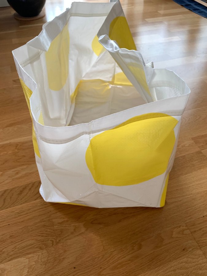 RETRO - IKEA "Varmt Rund" Shopping Bag