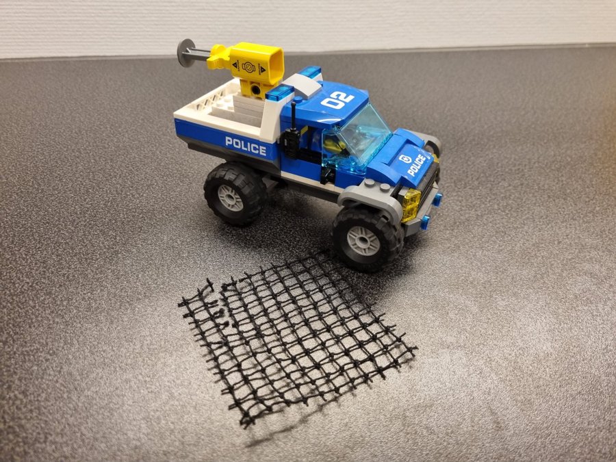 Lego City Polisbil med nät