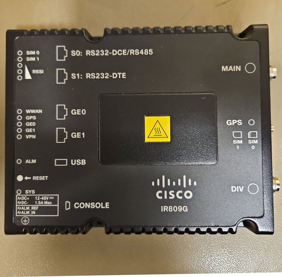 Cisco IR809G LTE Router