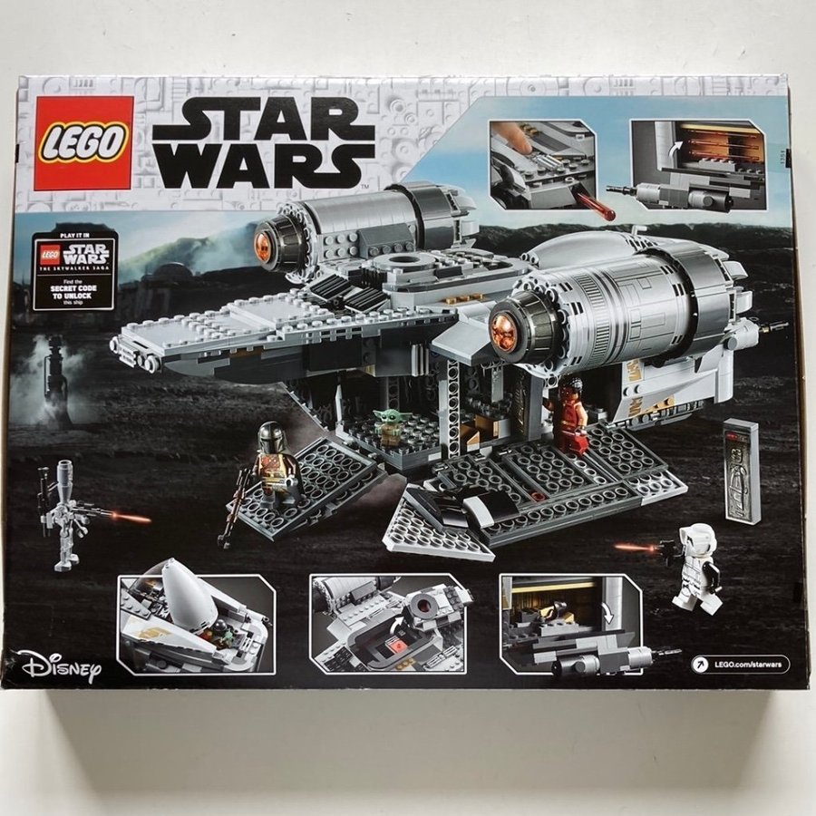 LEGO Star Wars 75292 The Razor Crest OÖPPNAD