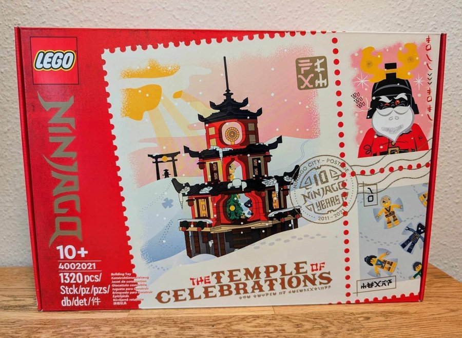 LEGO Ninjago 4002021 - Temple of Celebrations - Exclusive employee set! NEW