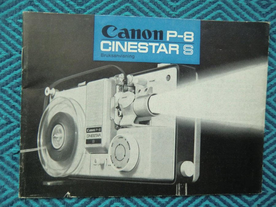 Canon Super 8 Auto Zoom 518 +P-8 projektor.