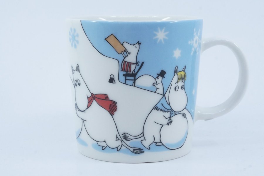 Muminmugg Snölekar / Moomin Mug Winter Games [A]